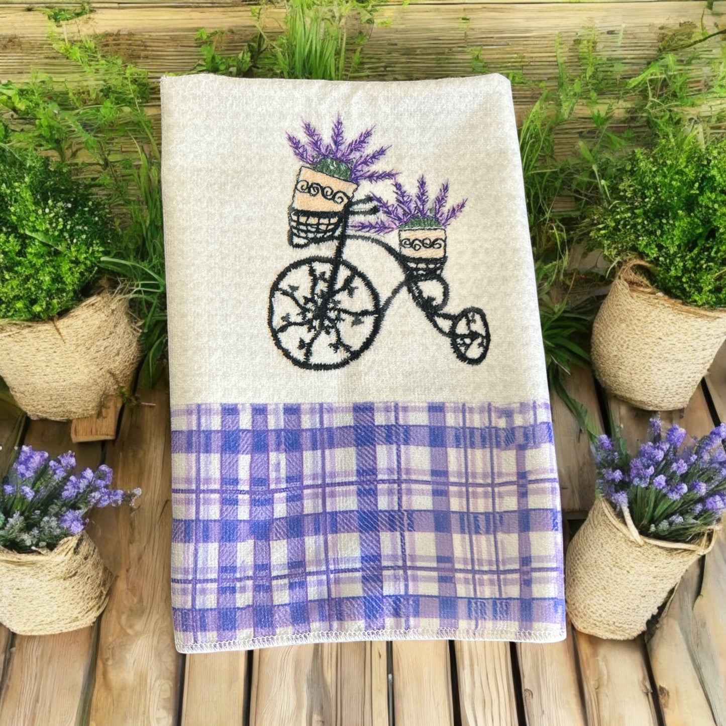 Kitchen tea towel printed image