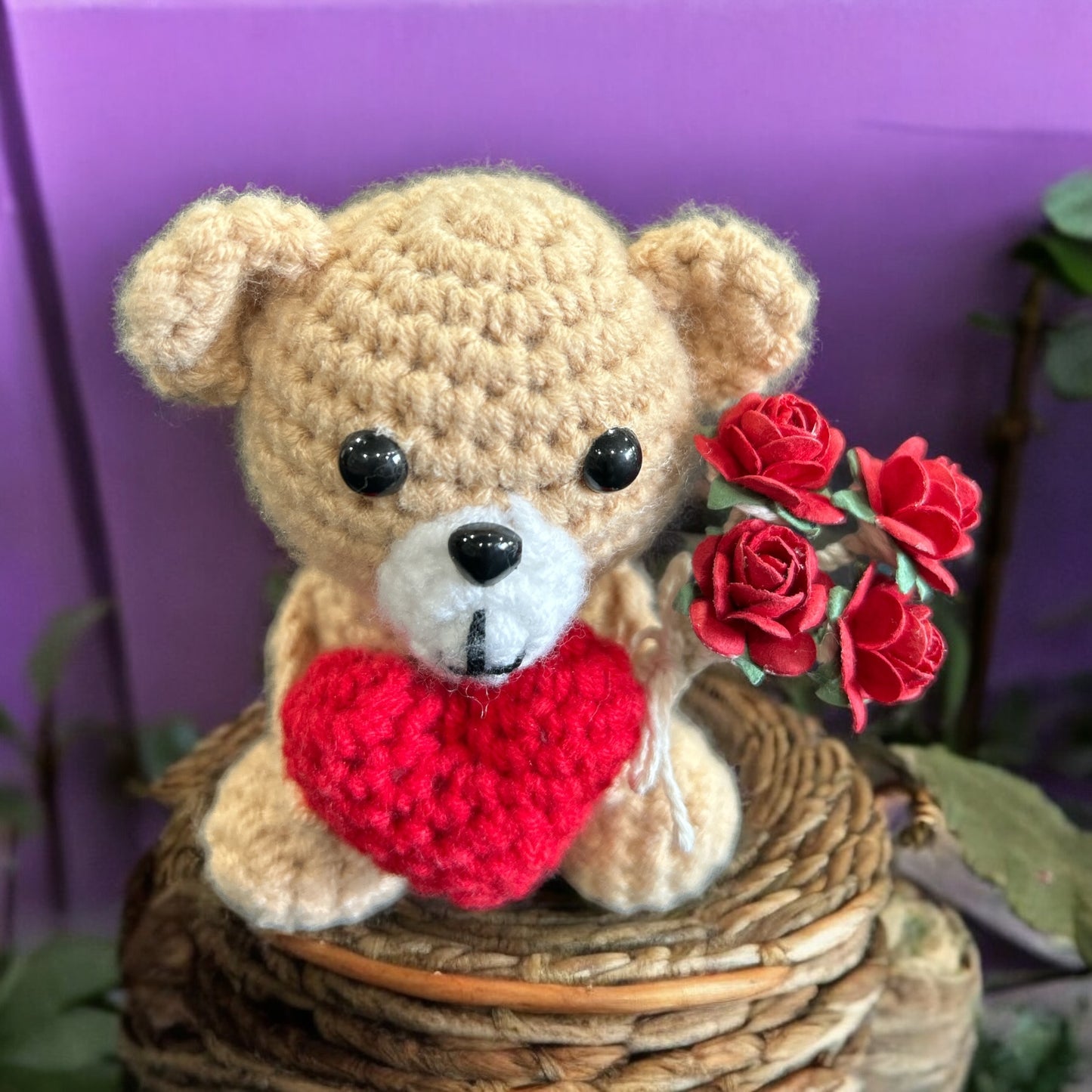 Crochet amigurumi bear