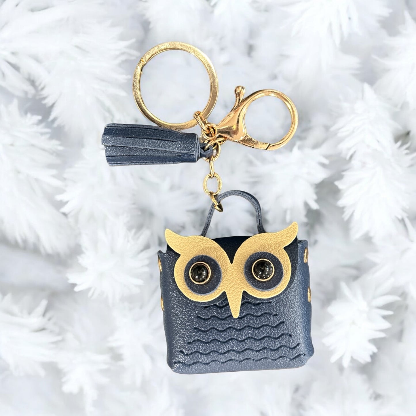 Keychain - coin bag (dark blue)