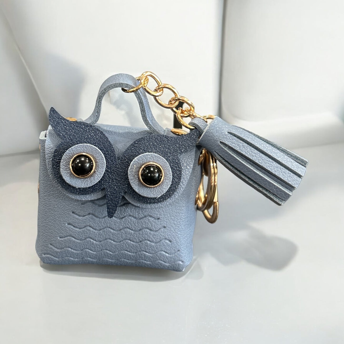Keychain - coin bag (denim)
