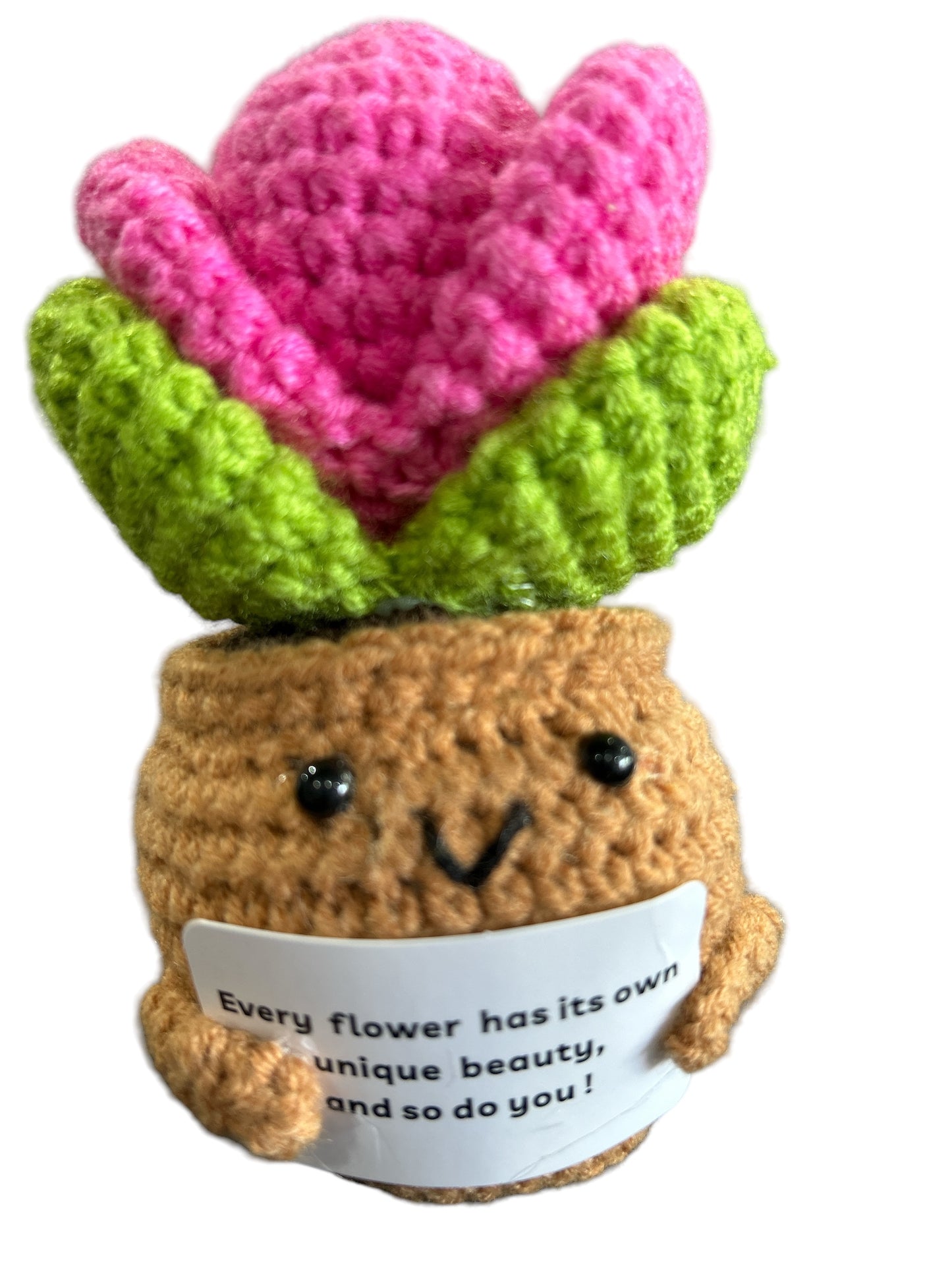 Crochet positive tulip