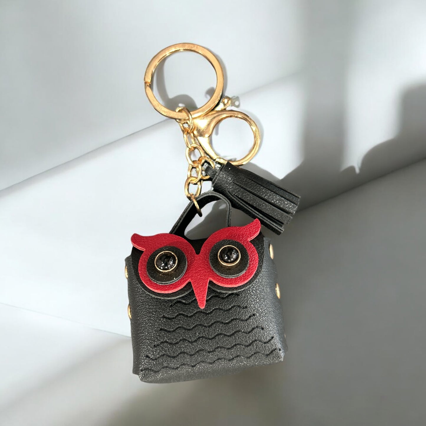Keychain - coin bag (black)