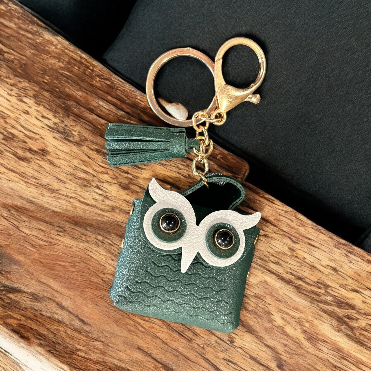 Keychain - coin bag (grass green)