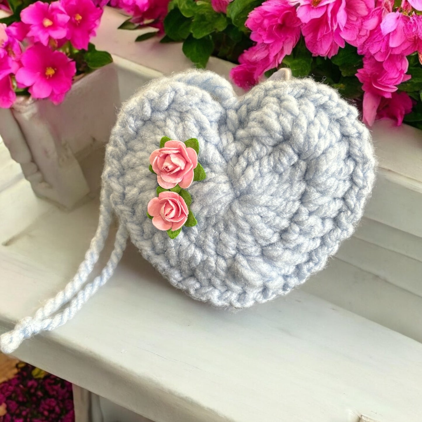 Crochet heart