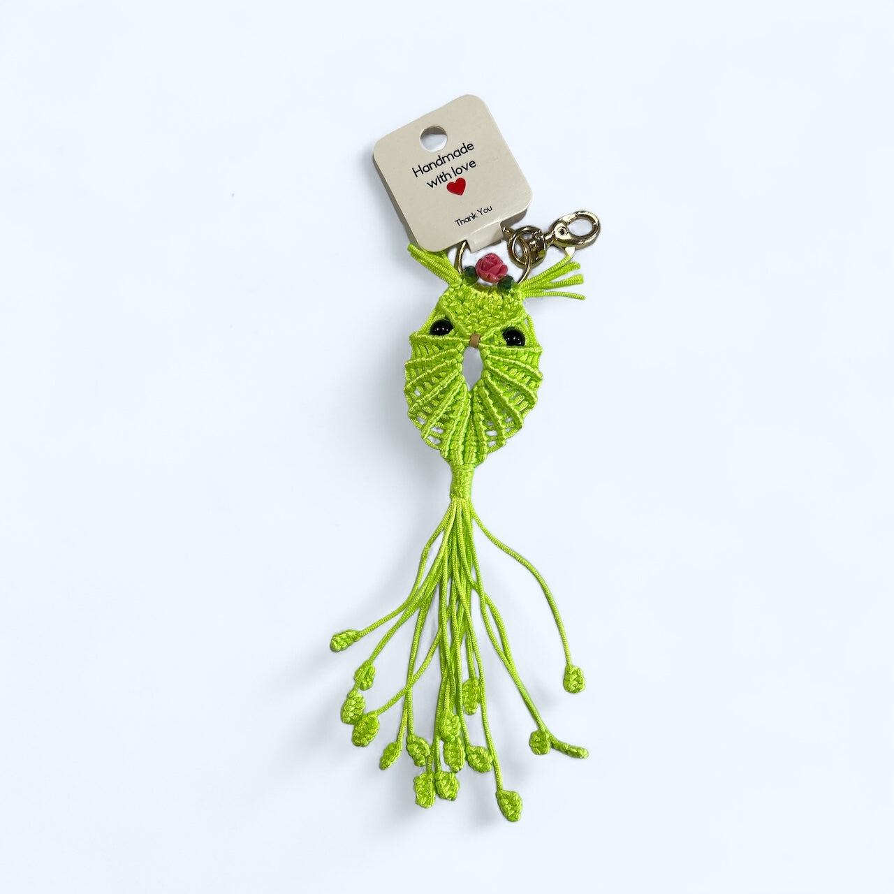Keychain - Arts by Marques macramé owl