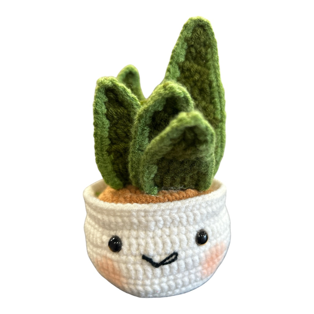 Crochet amigurumi plant
