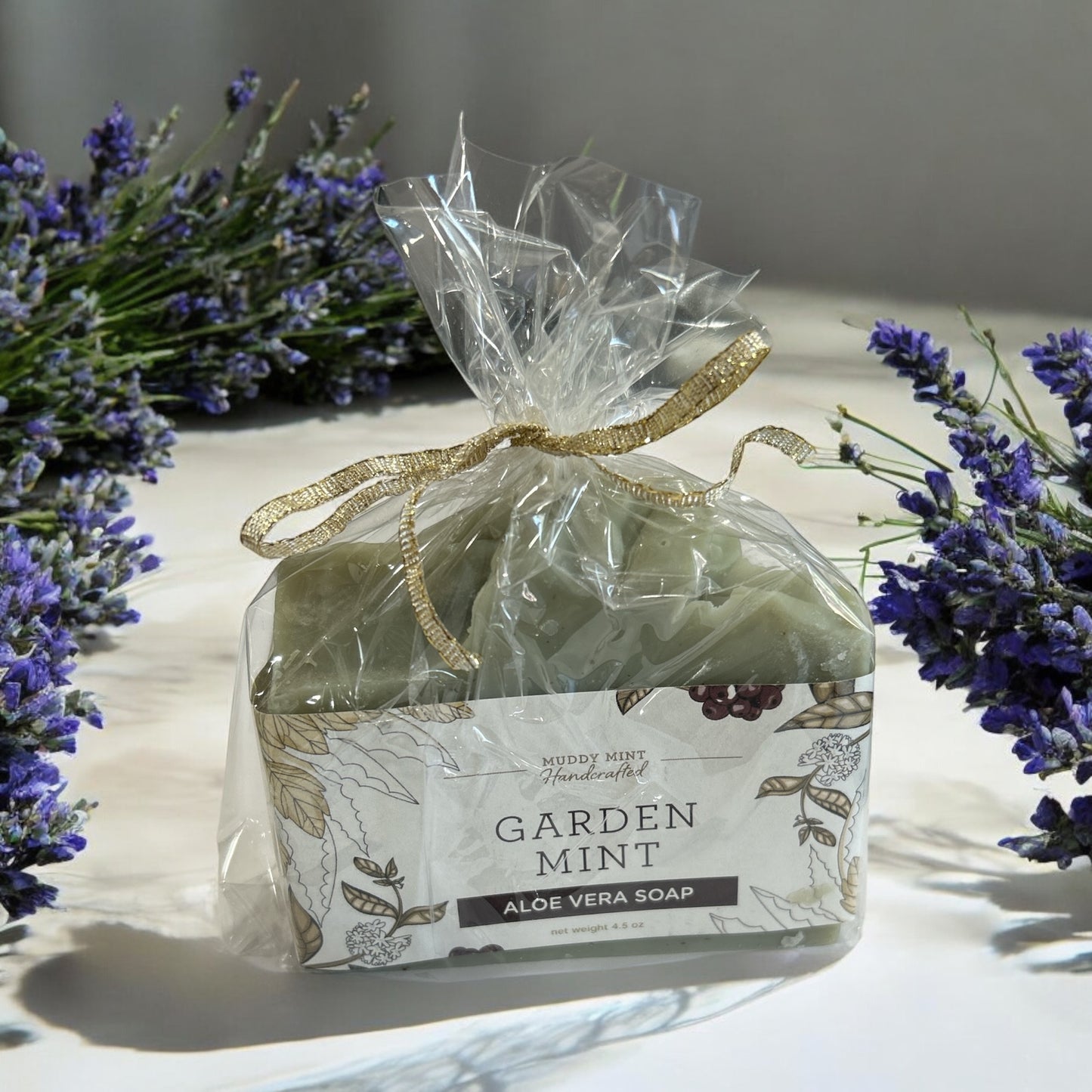 BAR SOAP - Muddy Mint - Garden Mint