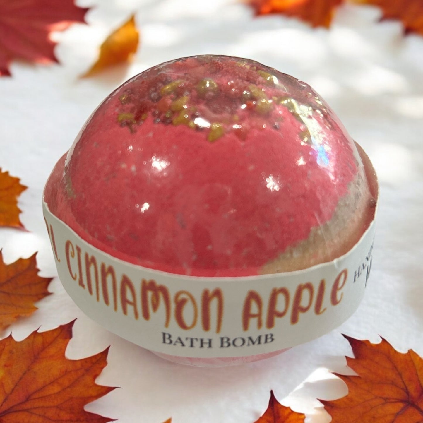 BATH BOMB - Mandatory Me Time - Cinnamon Apple