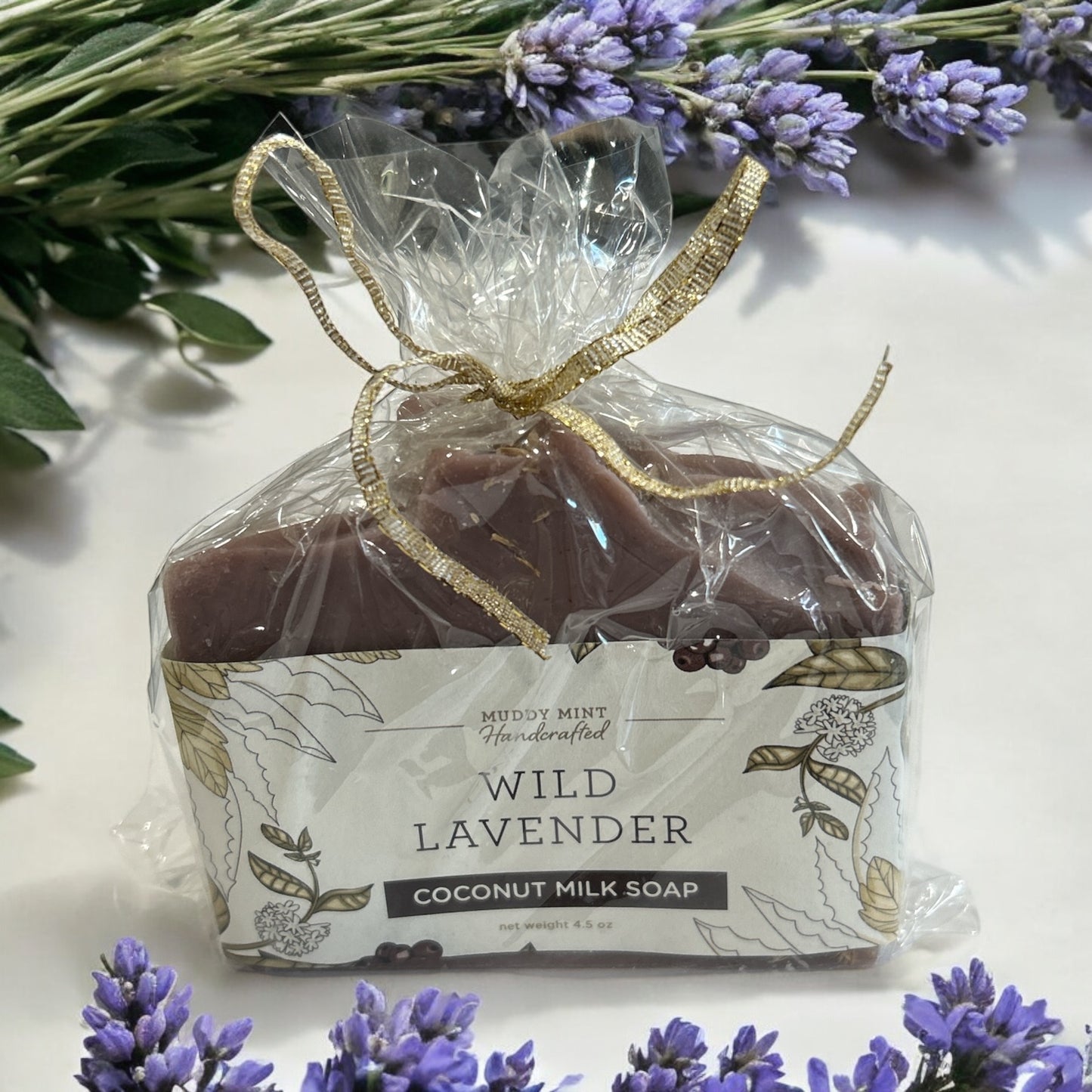 BAR SOAP - Muddy Mint - Wild Lavender