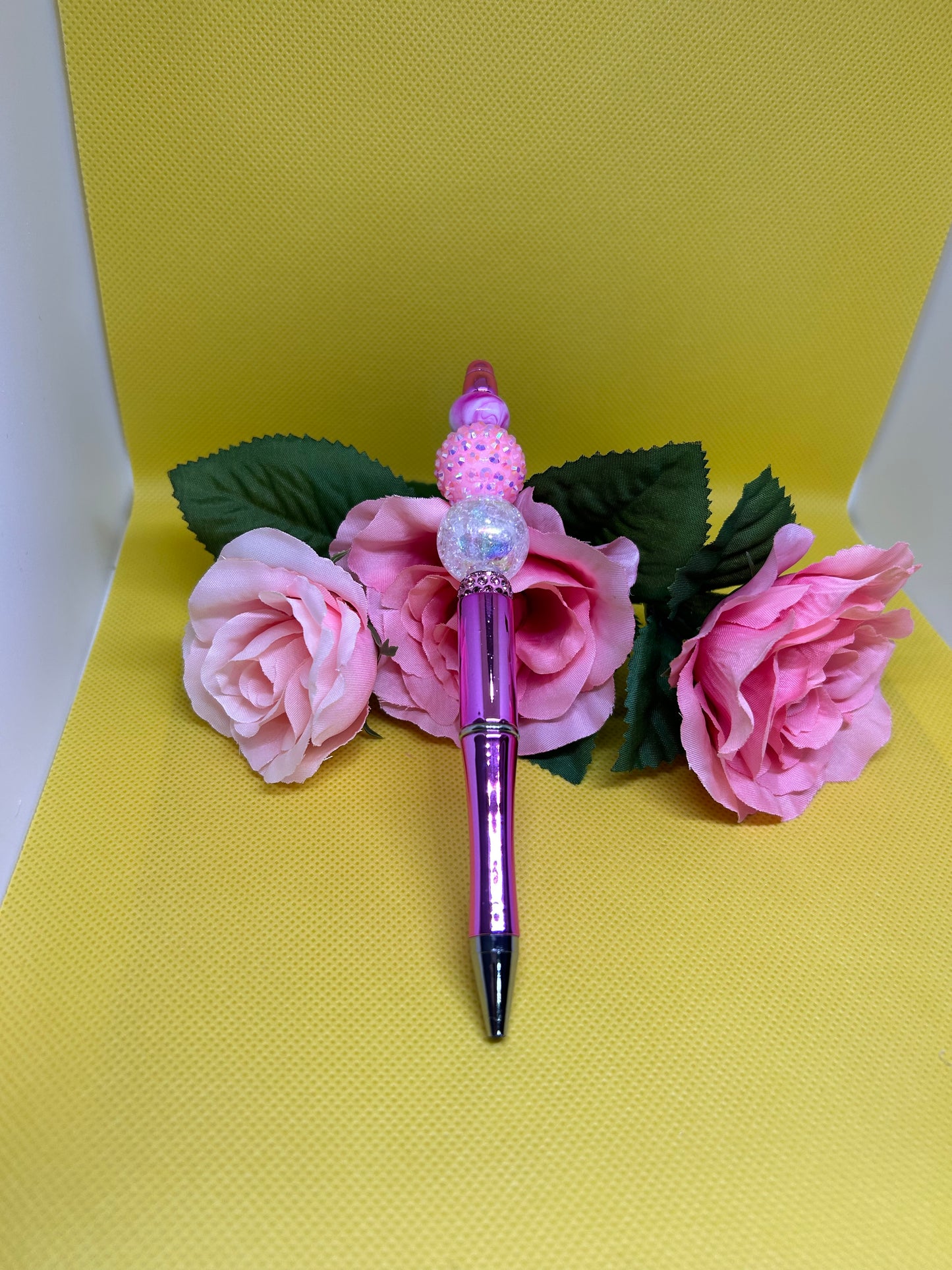 Arts by Marques - Handmade Pen (Pink)