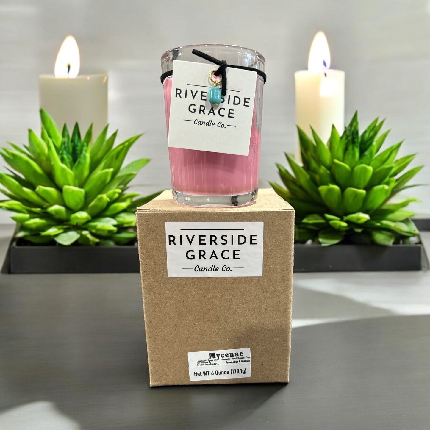 CANDLE - Riverside Grace Candle Co. - "Knowledge & Wisdom"