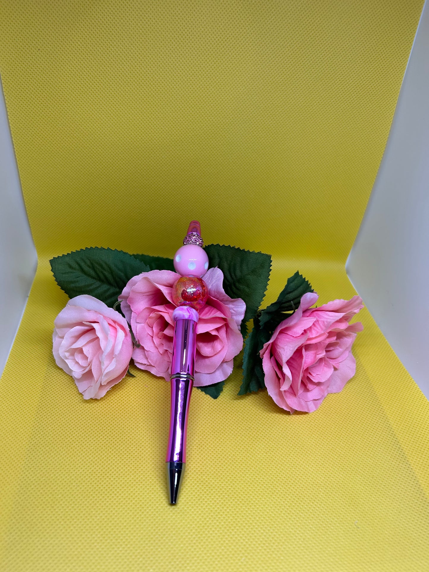 Arts by Marques - Handmade Pen (Pink)