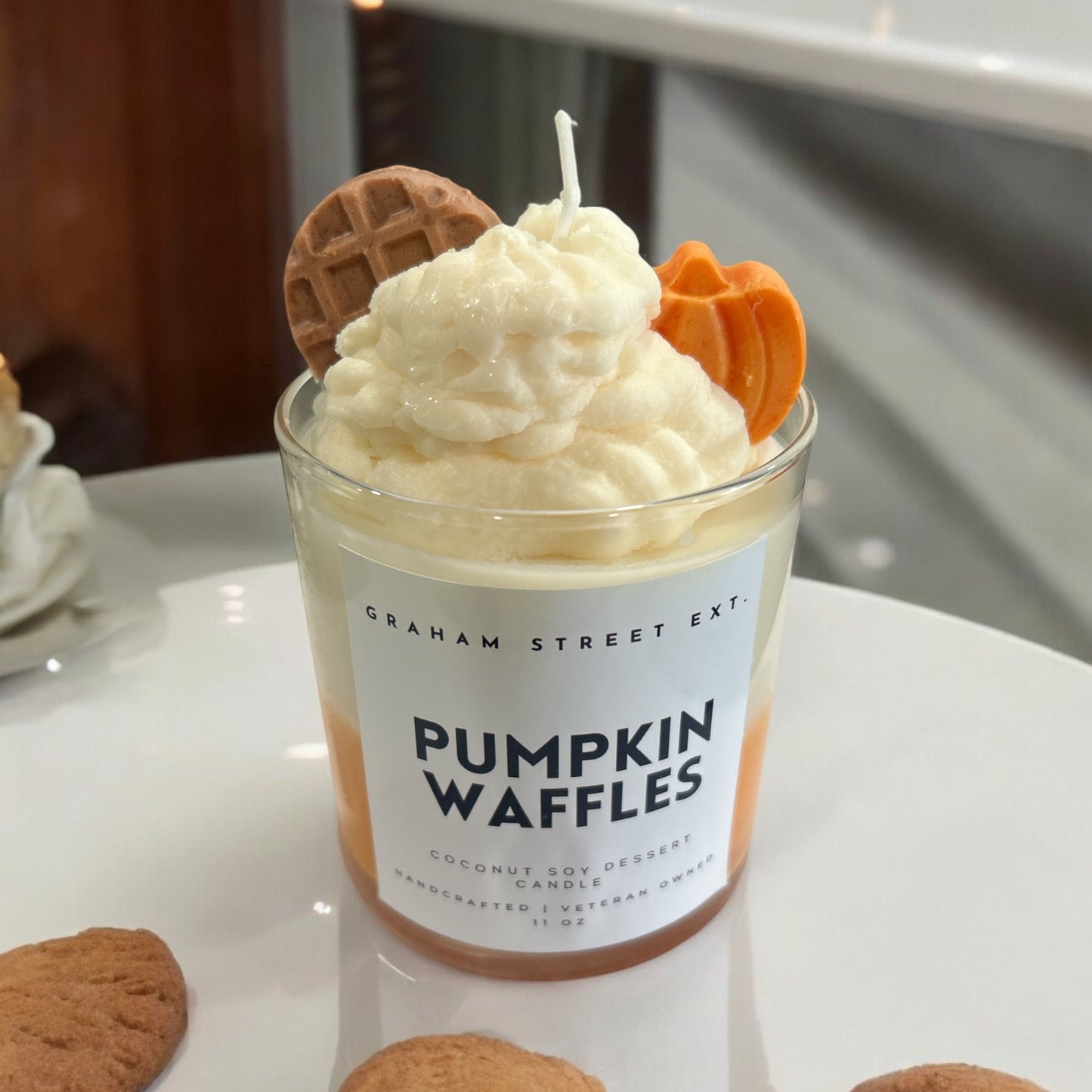 CANDLE - Graham Street Ext. - "Pumpkin Waffles"