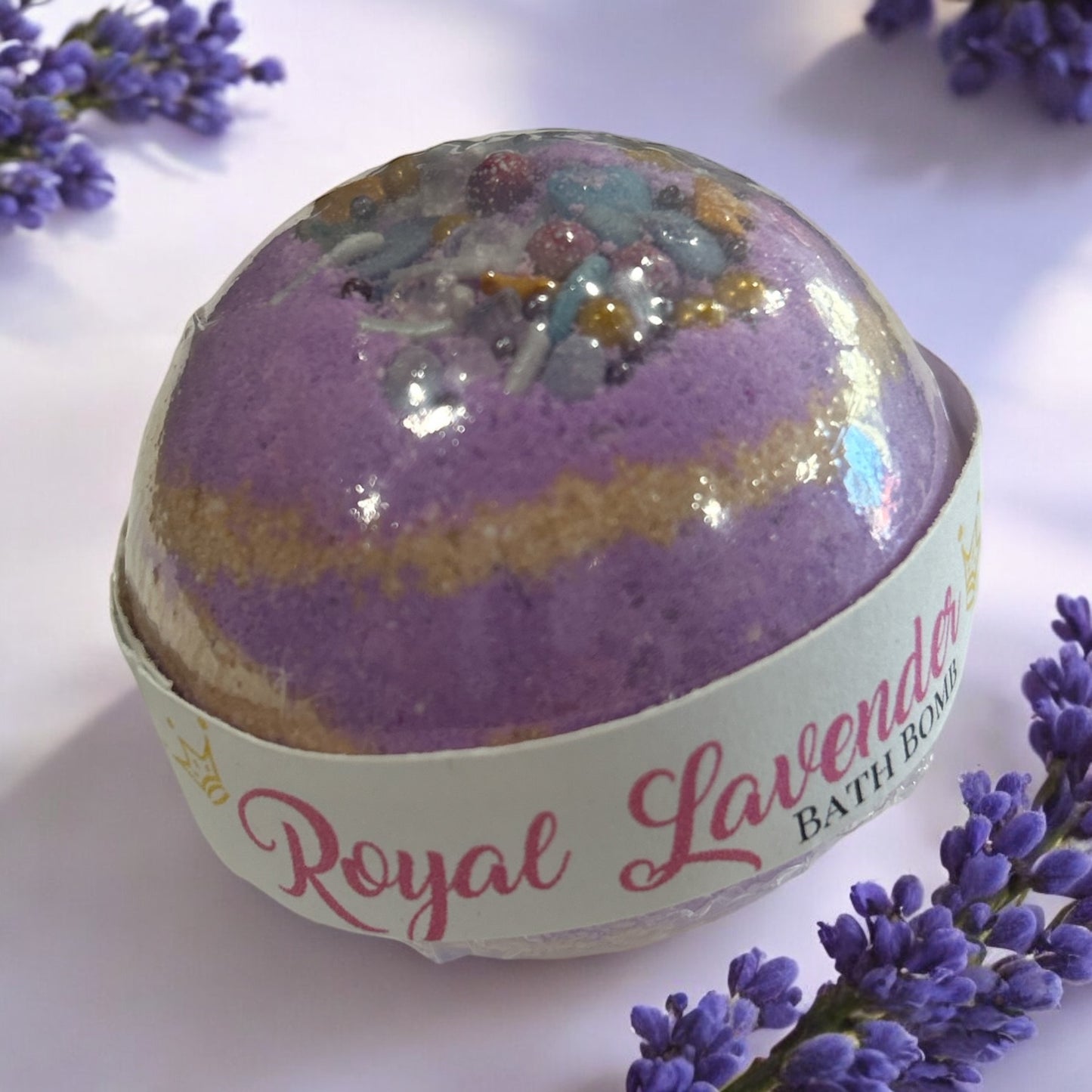 BATH BOMB - Mandatory Me Time - Royal Lavender